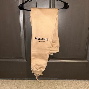 Essentials Tan Sweatpants for Men